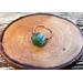Green Aventurine Flower Copper Wire Ring by Rock My Zen